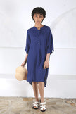 Olga De Polga Denmark Shirt Dress Azul Blue