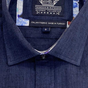 Thomson & Richards L/S Shirt Pogba Navy