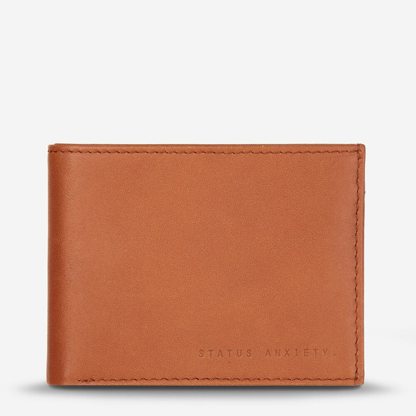 Status Anxiety Noah Wallet Camel Leather