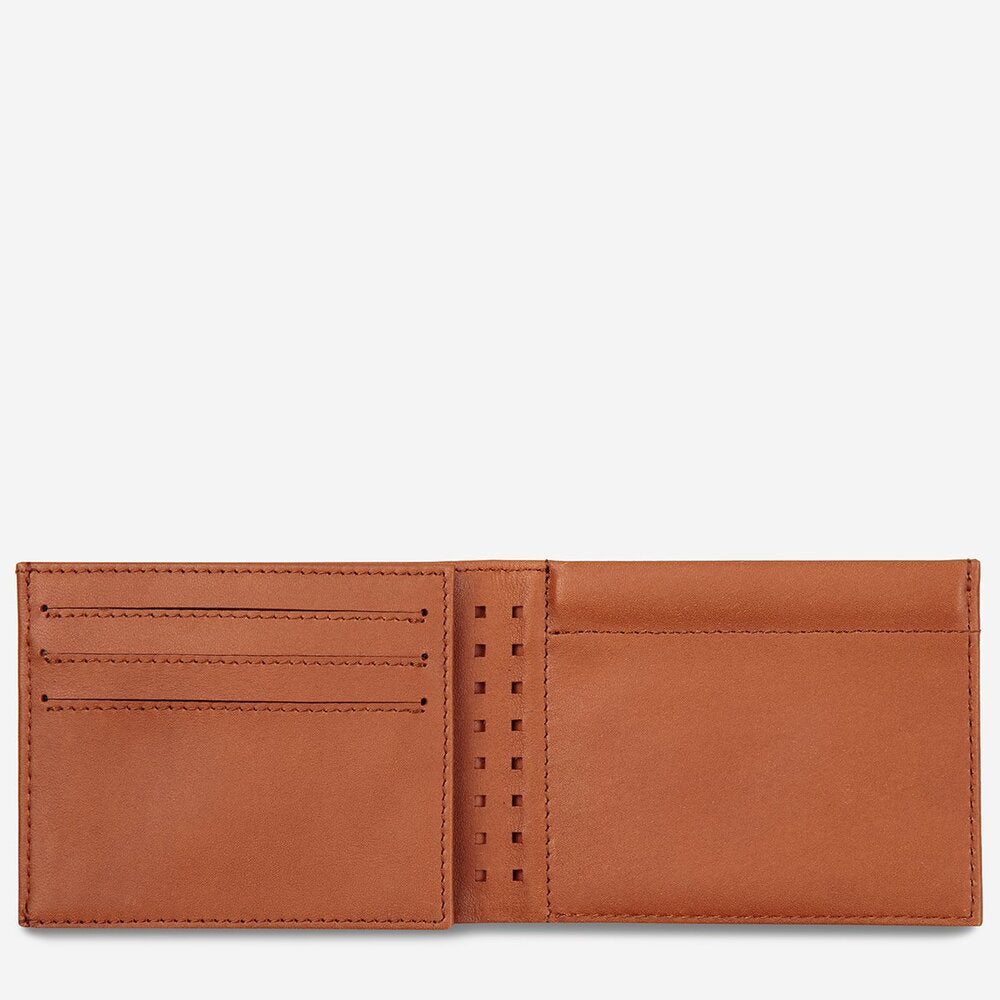 Status Anxiety Noah Wallet Camel Leather