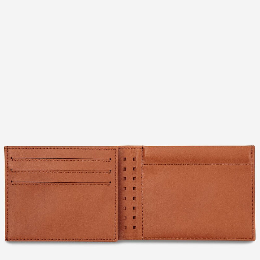 Status Anxiety Noah Wallet Camel Leather