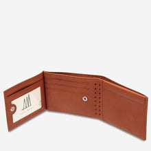 Load image into Gallery viewer, Status Anxiety Noah Wallet Camel Leather
