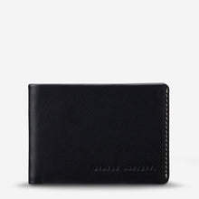Load image into Gallery viewer, Status Anxiety Otis Wallet Black Leather
