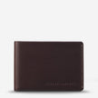 Status Anxiety Otis Wallet Chocolate Leather
