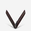 Status Anxiety Otis Wallet Chocolate Leather