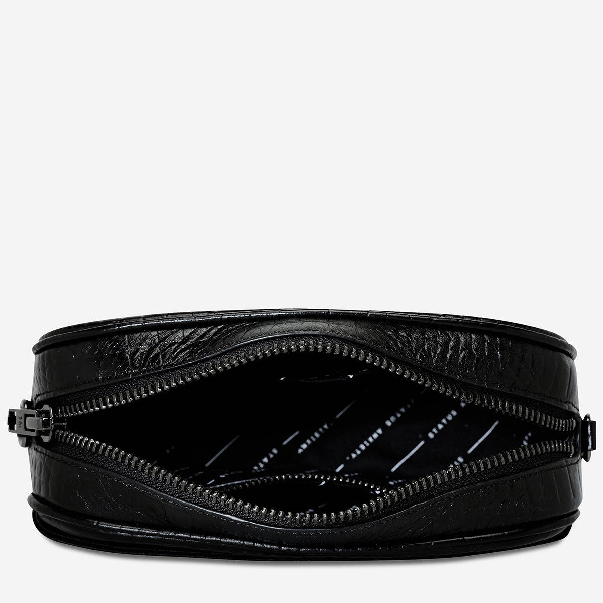 Status Anxiety Plunder Bag Black Croc