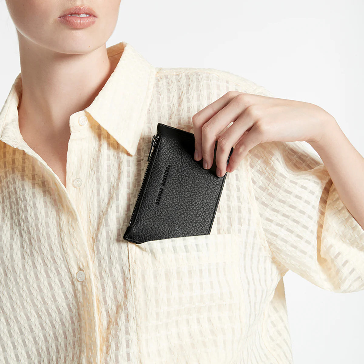 Status Anxiety Avoiding Things Wallet Black