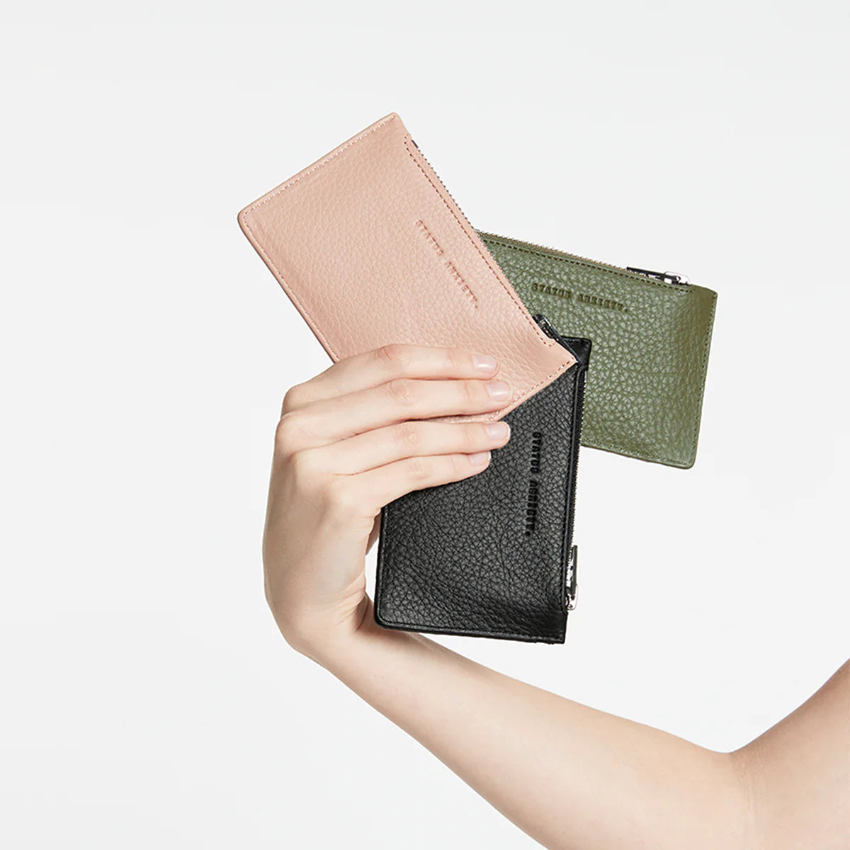 Status Anxiety Avoiding Things Wallet Black