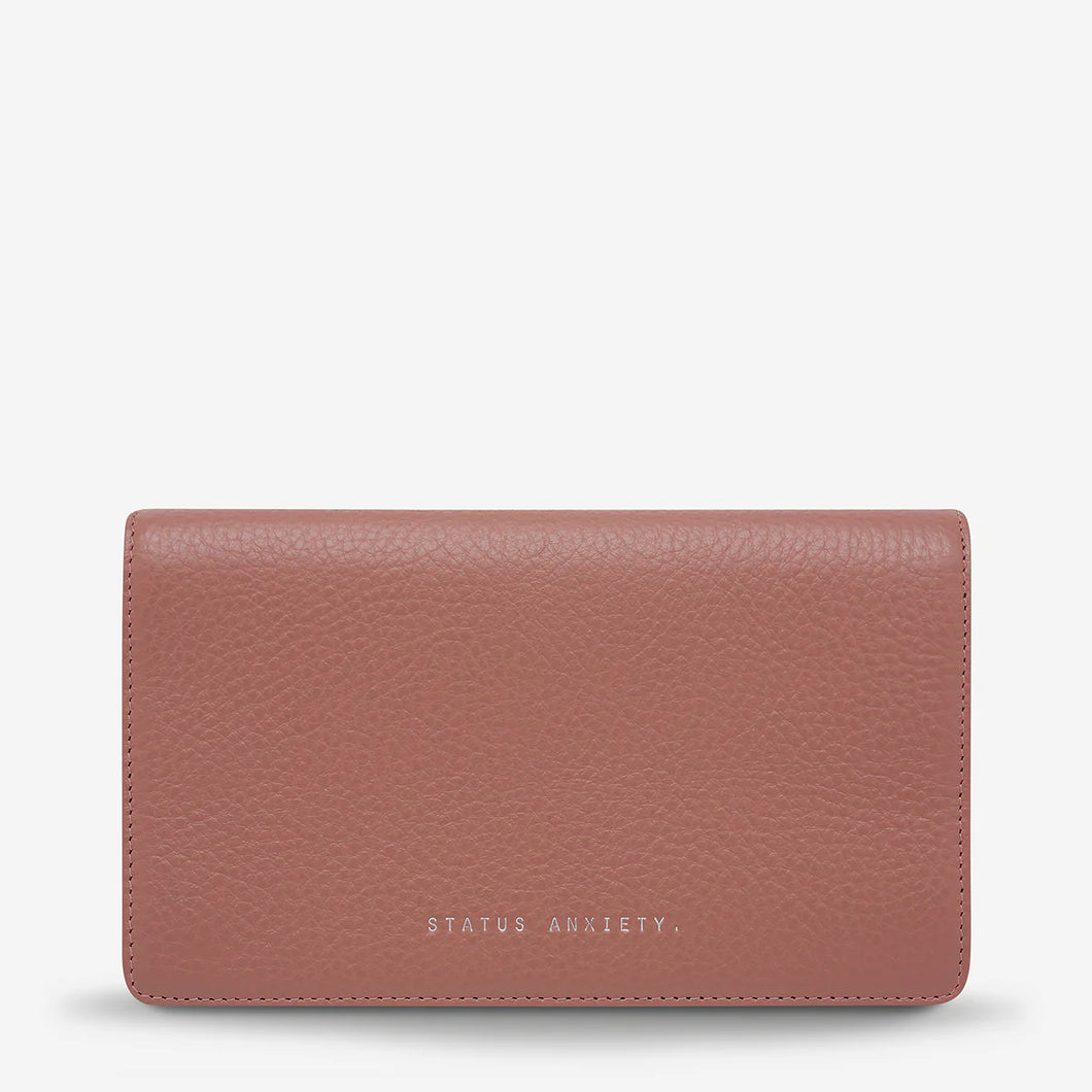 Status Anxiety Living Proof Wallet Dusty Rose