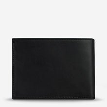 Load image into Gallery viewer, Status Anxiety Noah Wallet Black Leather
