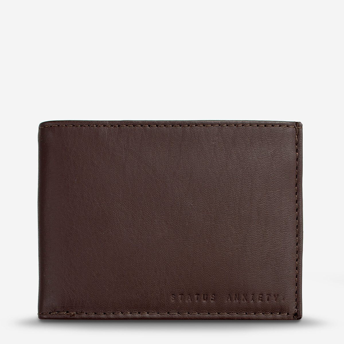 Status Anxiety Noah Wallet Chocolate Leather