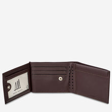 Load image into Gallery viewer, Status Anxiety Noah Wallet Chocolate Leather
