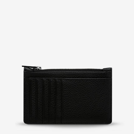 Status Anxiety Avoiding Things Wallet Black