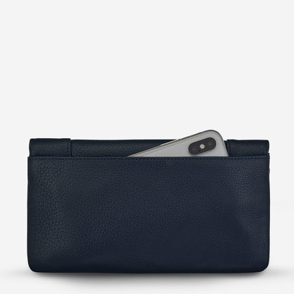 Status Anxiety Some Type of Love Wallet Navy Blue