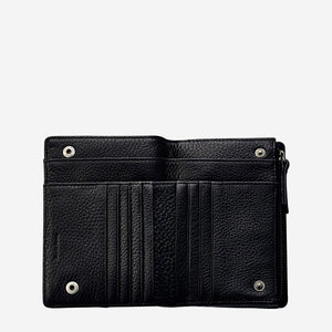 Status Anxiety Insurgency Wallet Black Leather