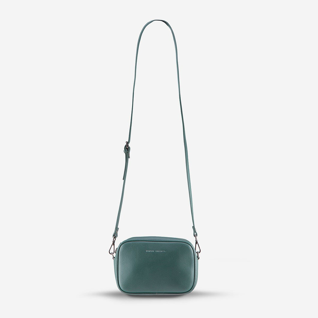Status Anxiety Plunder Bag Green Leather