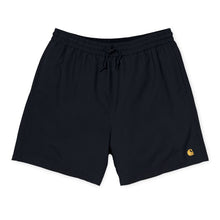 Load image into Gallery viewer, Carhartt WIP Chase Swim Trunks Black/ Gold
