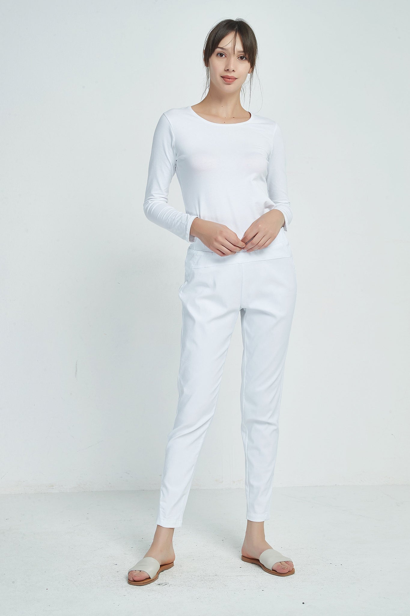 Straight Crop Pant, Tirelli