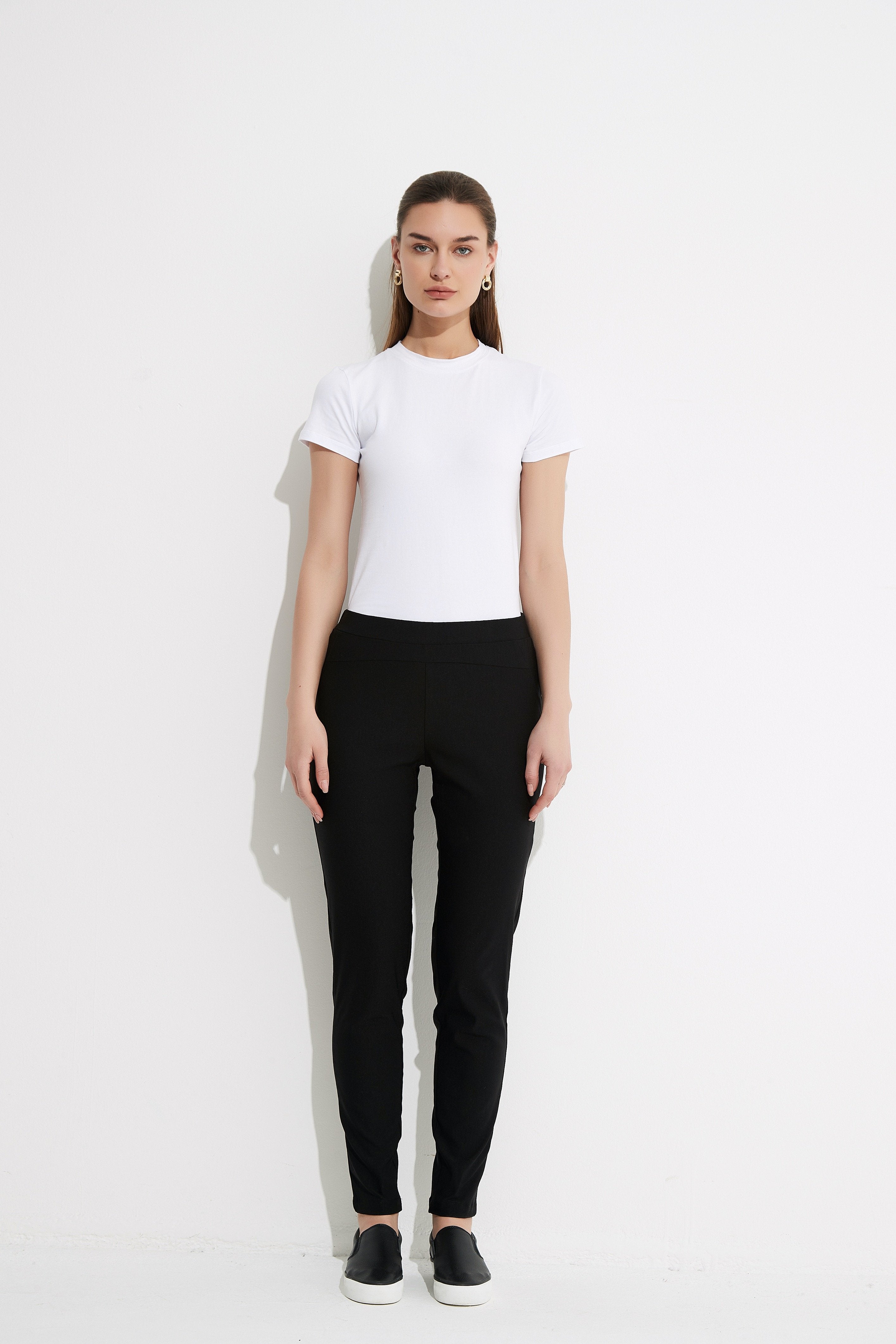 Tirelli Straight Pant 21P296-9 Black