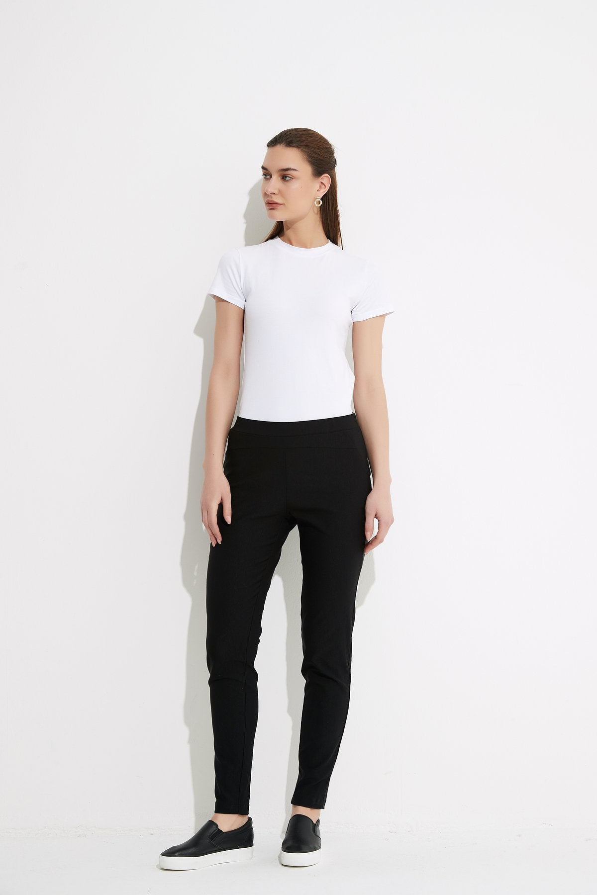 Tirelli Straight Pant 21P296-9 Black