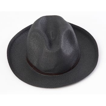 Travaux en Cours Borsalina Paper Hat Black