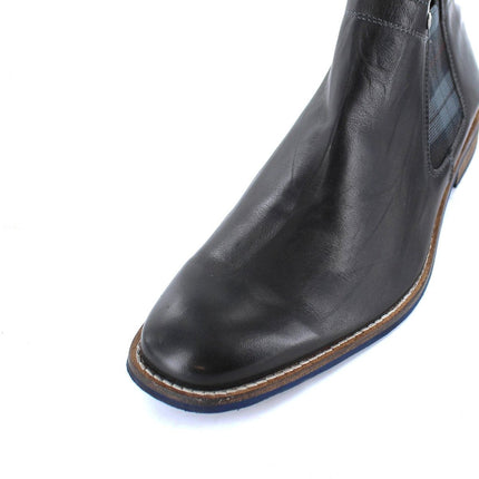 Wild Rhino Drake Black Leather