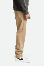 Load image into Gallery viewer, Brixton Choice Chino Regular Pant Khaki
