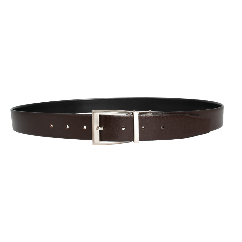 Loop Leather Co Ziggy Belt Black/ Choc